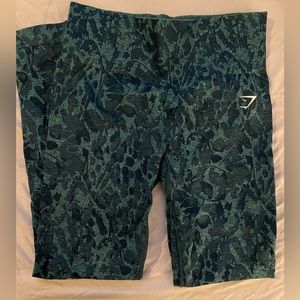 Gymshark Adapt Animal Leggjngs - butterfly teal
